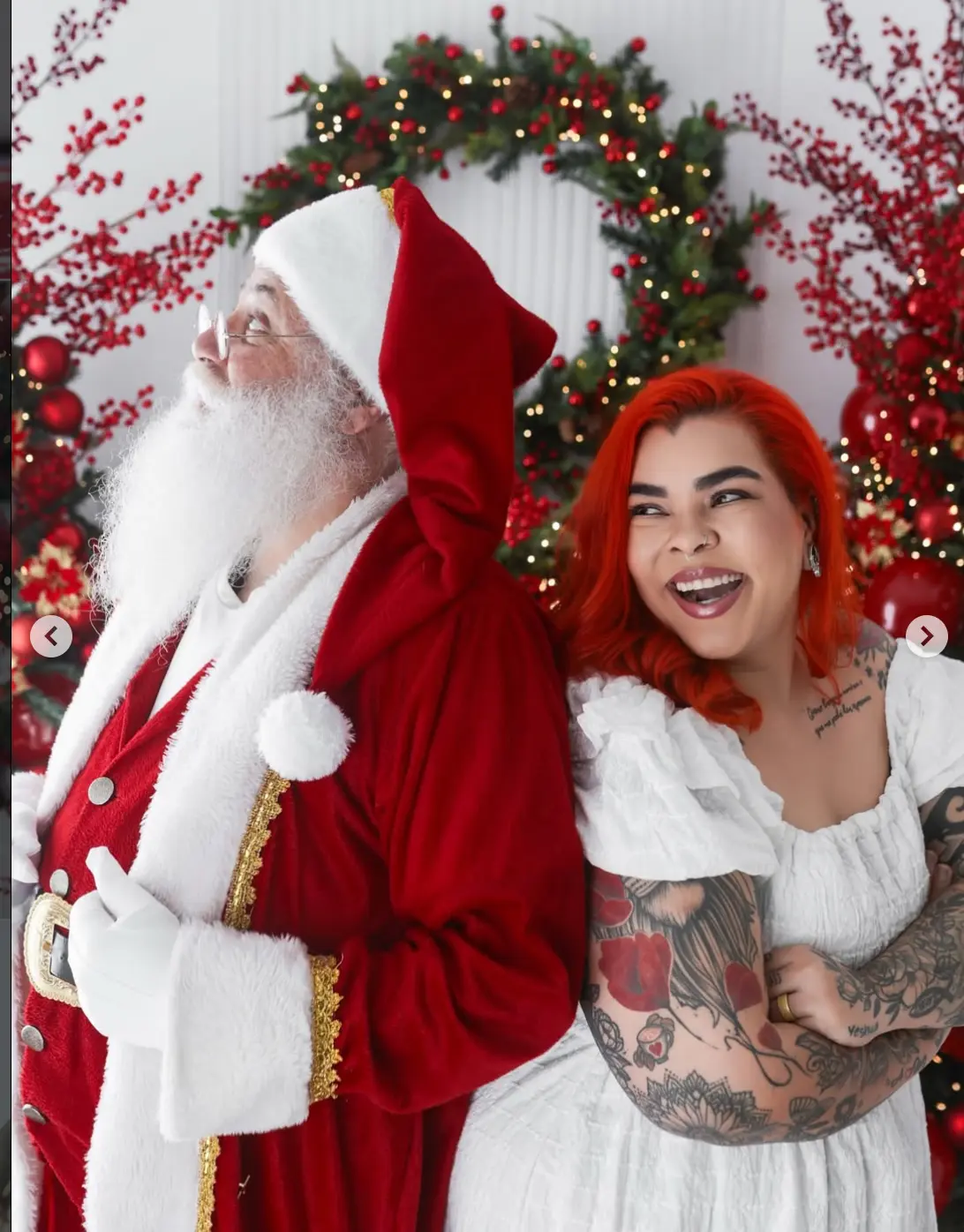 Ensaio de Natal registrado por Milena Batista