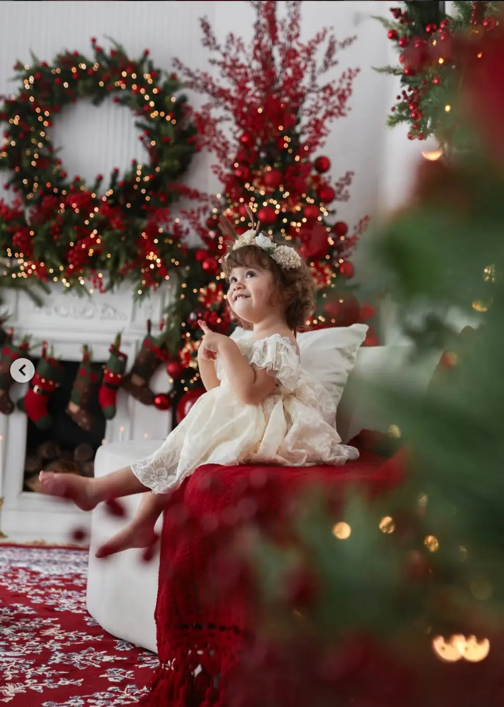 Ensaio de Natal registrado por Milena Batista
