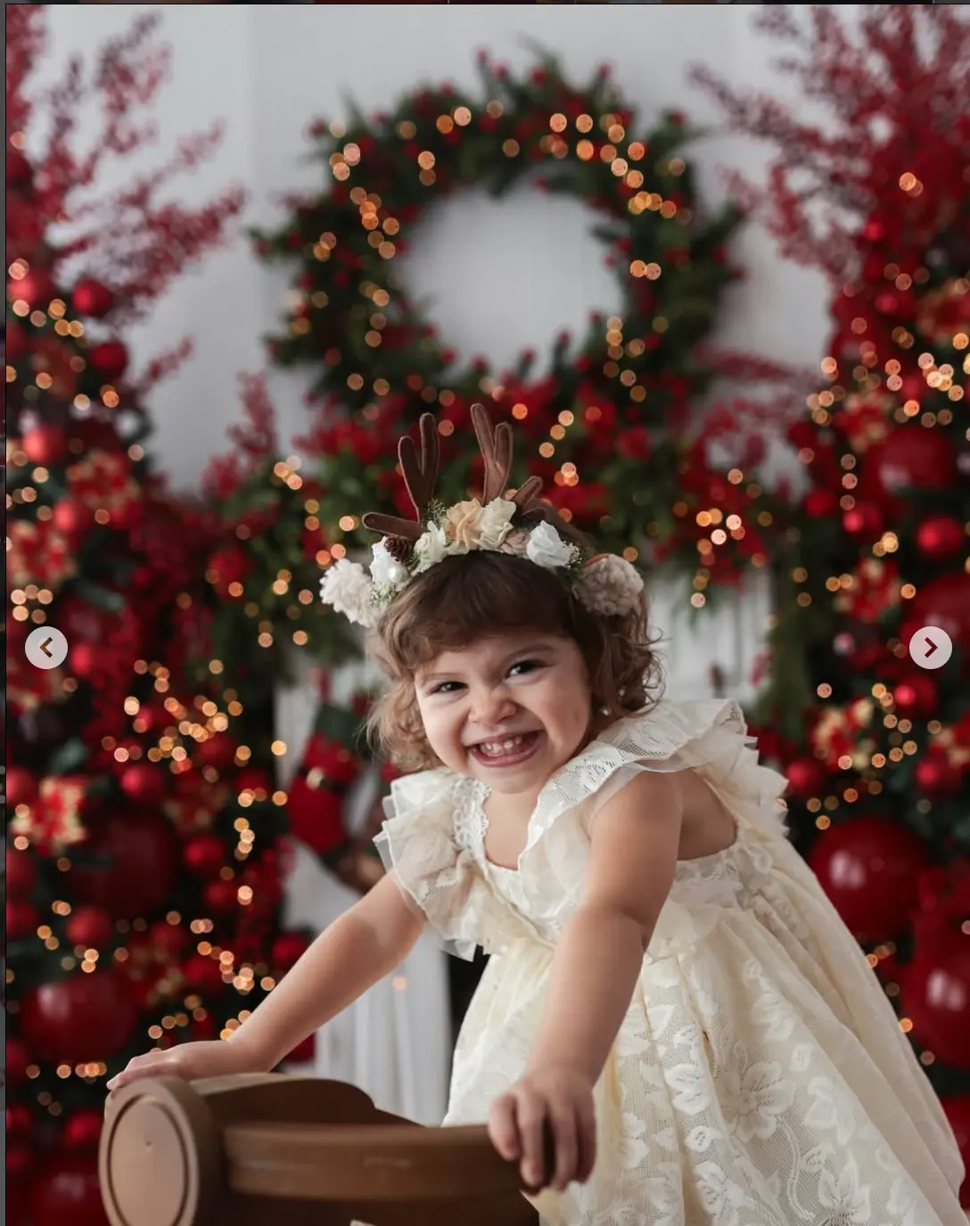 Ensaio de Natal registrado por Milena Batista
