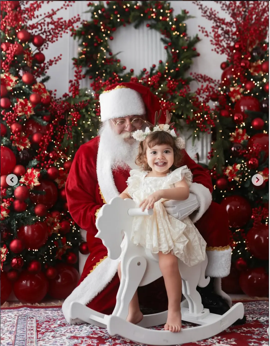 Ensaio de Natal registrado por Milena Batista